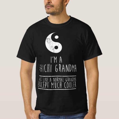 Funny Taichi Grandma Christmas Gift for Grandma T_Shirt