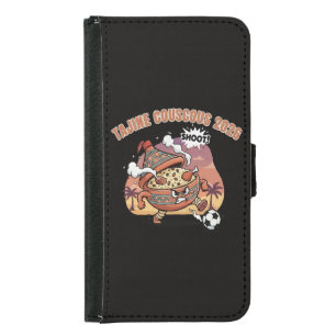 Funny Tajine & Couscous Soccer Character 2026 Samsung Galaxy S5 Wallet Case