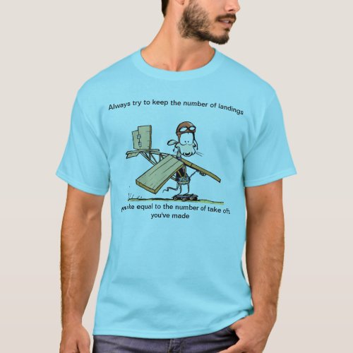 Funny Take Off Aviation Joke T_Shirt