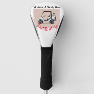Funny Takes A Lot Of Balls Golf Head Cover