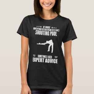 Funny Talk Myself Expert Advice Womens Mens Shooti T-Shirt