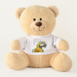 Funny Talking Parrot Teddy Bear