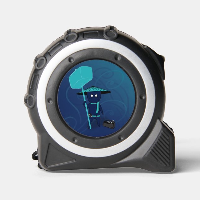 Funny Tanglehart mascot tape Measure (Front)