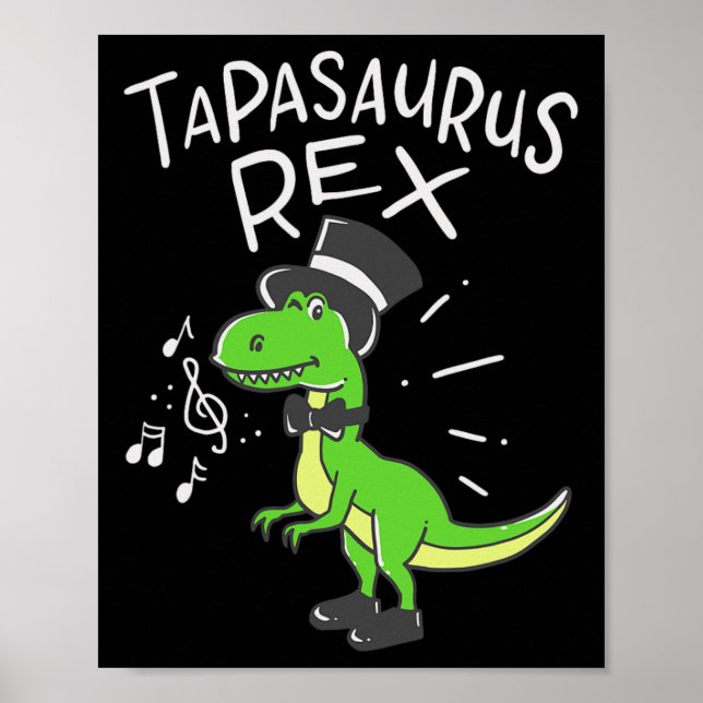 Funny Tap Dancing Gifts For Tap Dancers Dancing Di Poster (Front)