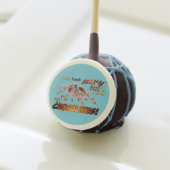 Funny Tarantula Halloween Customizable Cake Pop (Front Insitu)