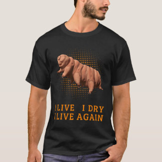 Funny Tardigrade Water Bear Microbiology Moss Pigl T-Shirt