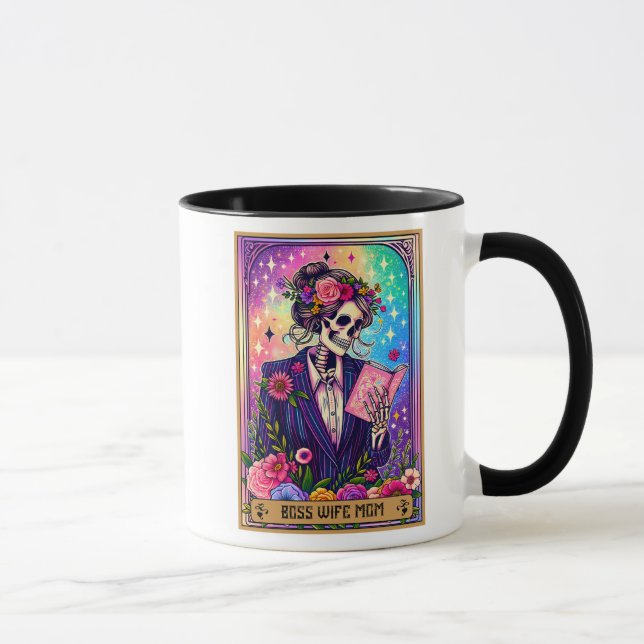 Funny Tarot Card/Mother's Day/Boss Wife Mom Mug (Right)