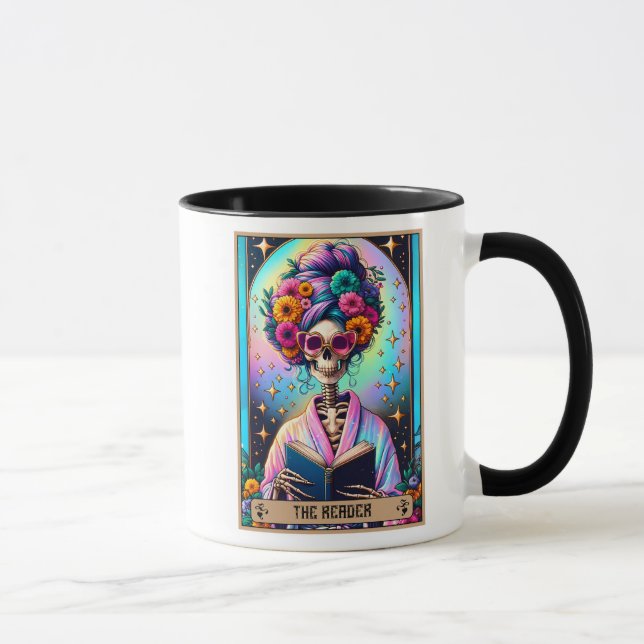 Funny Tarot Card/Mother's Day/The Reader Mug (Right)