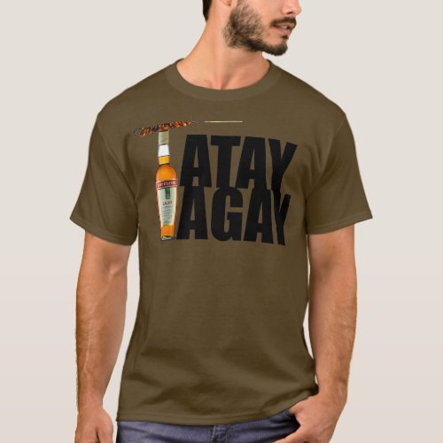 Funny Tatay Tagay Design 1 T_Shirt