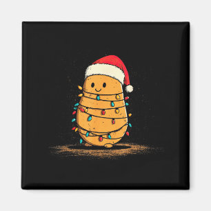 Funny Tato Christmas Graphics Lights Lover  Magnet
