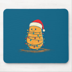 Funny Tato Christmas Graphics Lights Lover  Mouse Pad