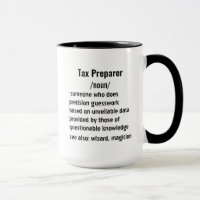 Funny Tax Preparer Definition gifts for men women