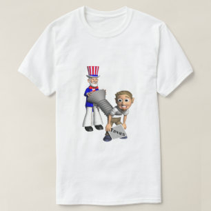 Funny Tax Shirt IRS Joke Taxday Humor Uncle Sam