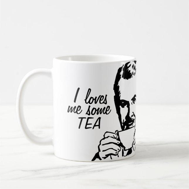 Funny Tea Humor Coffee Mug (Left)