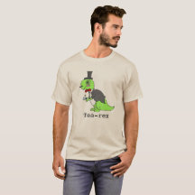 Funny 'Tea-rex' Dinosaur