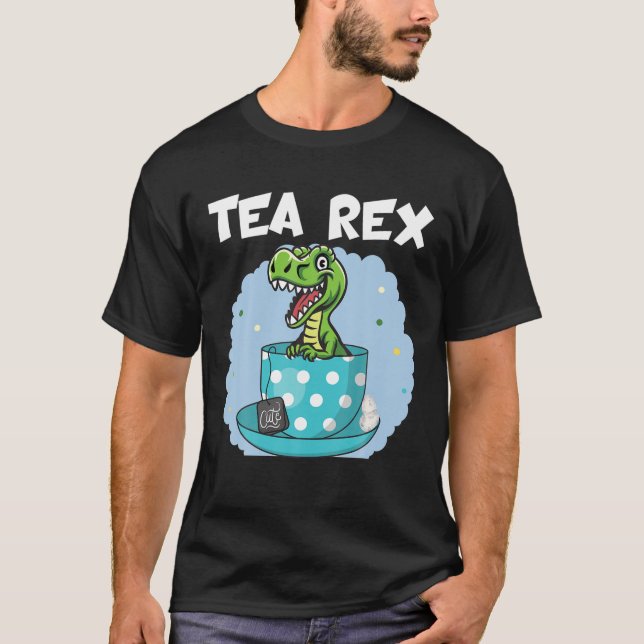 Funny Tea Rex T-Shirt (Front)