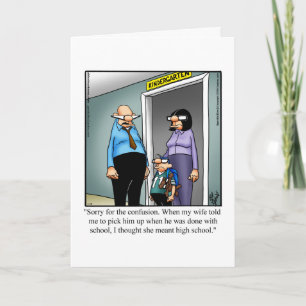 Funny Teacher Appreciation Day  Card