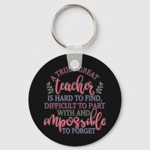 Funny Teacher Appreciation Day Ideas Keychain