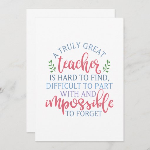 Funny Teacher Appreciation Principal Thank You Card | Zazzle