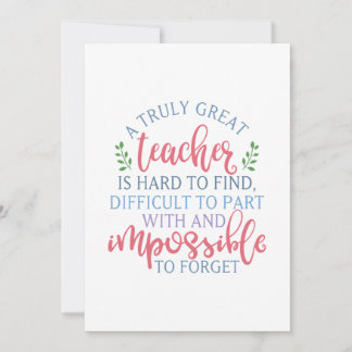 Funny Teacher Appreciation Principal Thank You Card