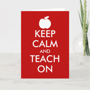 Funny teacher appreciation week greeting cards
