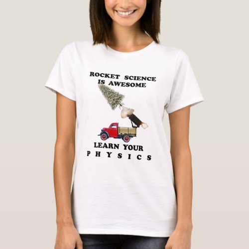 Funny Teacher Christmas T_shirt _ Physics Science