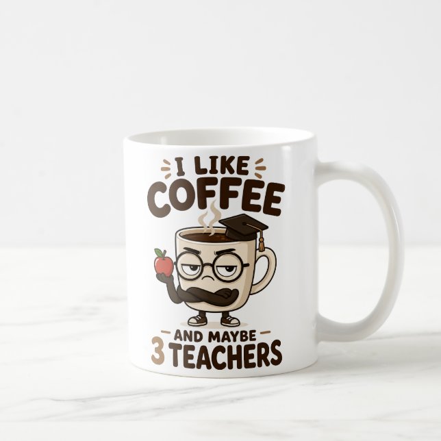 Funny Teacher Coffee Mug Gift (Right)