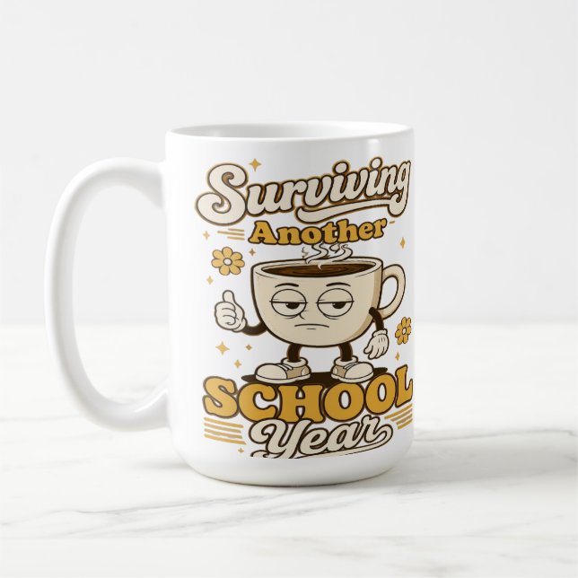 Funny Teacher Gift Coffee Mug (Left)