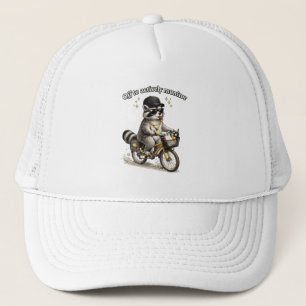 Funny Teacher Gift Raccoon Appreciation Trucker Hat