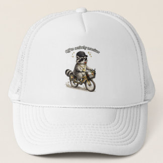 Funny Teacher Gift Raccoon Appreciation Trucker Hat