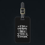 Funny Teacher If You Can Read This Thank A Teacher Luggage Tag<br><div class="desc">If you can read this, thank a teacher. Funny and humorous design for your favorite teacher, educator, professor, lecturer, tutor or instructor. Cool and fun merchandise to appreciate those who taught you in school and in life. Perfect as Teacher's Day gift. Great Christmas gift and birthday present for kindergarten, first...</div>