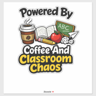 Funny Teacher Meme Design Sticker