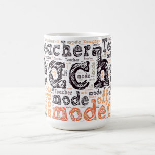 Funny Teacher Mode Off Color Morph Mug