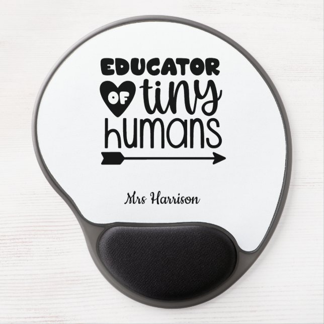 Funny Teacher personalized gift Gel Mouse Pad (Front)