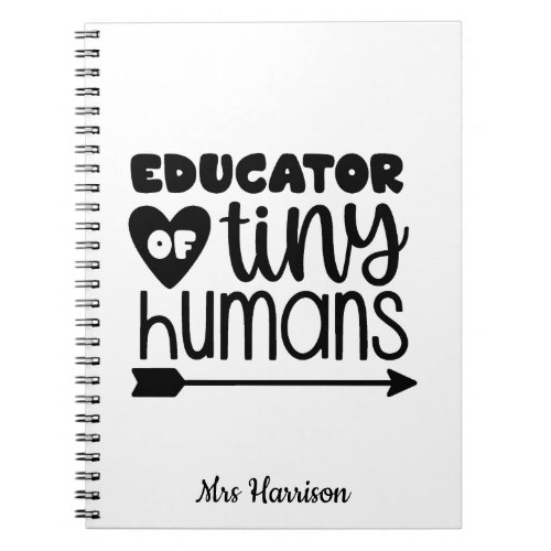Funny Teacher personalized gift Notebook