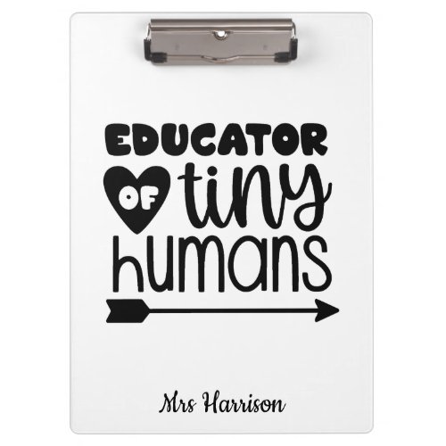 Funny Teacher personalized gift Notebook Clipboard