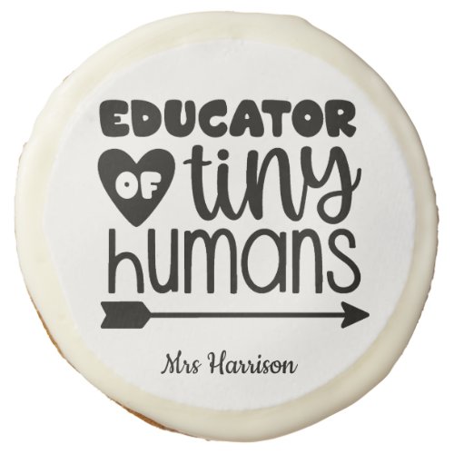 Funny Teacher personalized gift Sugar Cookie