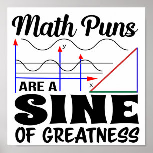 Funny Teacher Poster Math Pun Poster