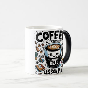 Funny Teacher’s Real Lesson Plan Coffee Mug