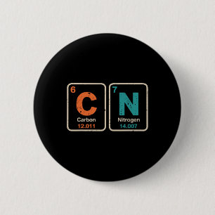 Funny Teacher Science Periodic Table Retro 67 Meme Button
