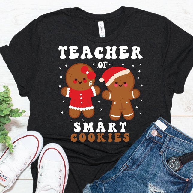 Funny Teacher Smart Cookies Christmas T-Shirt (Creator Uploaded)