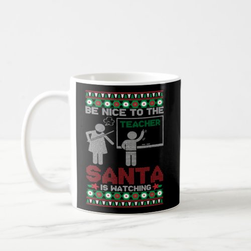 Funny Teacher Ugly Christmas Sweaters Coffee Mug
