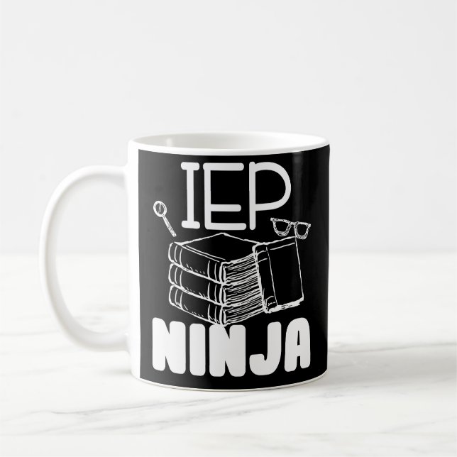 Funny Teaching Ninja Special Education Teacher Mug (Left)
