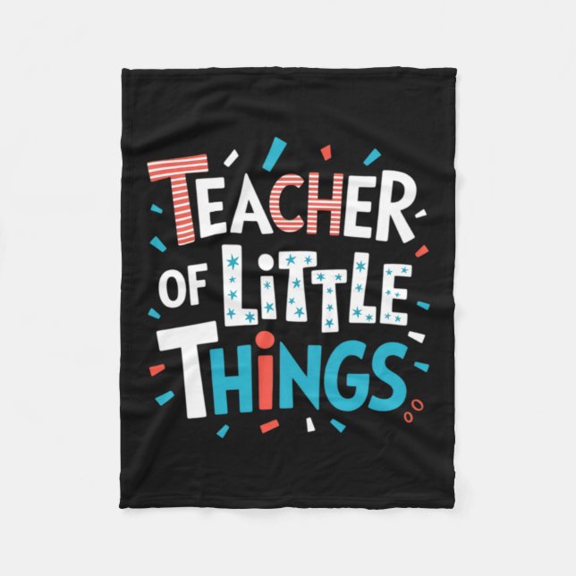 Funny Teaching Teacher Back To School Reading Fleece Blanket (Front)
