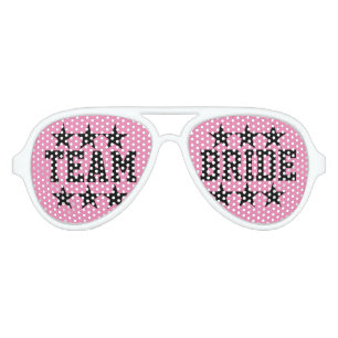 Funny Team bride bachelorette party shades