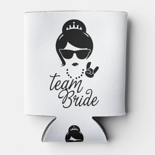 Funny Team Bride Gift for Bachelorette Party Can Cooler