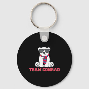 Funny Team Conrad Junior Mint Bear Est. 2009 Keychain