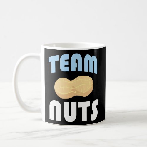 Funny Team Nuts Baby Boy Gender Reveal Announcemen Coffee Mug