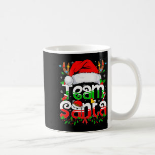 Funny Team Santa Claus Christmas Family Matching P Coffee Mug