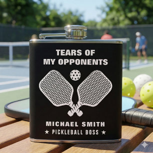 Funny tears of My Pickleball Opponents  Flask